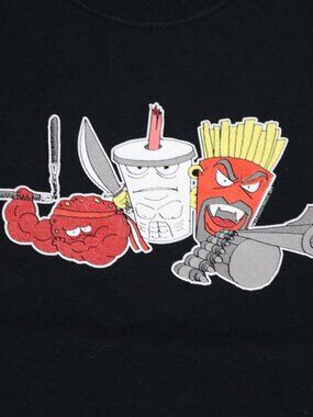 Aqua Teen Hunger Force Adult Swim Shirt 2007 Licensed Steve & Barry's Medium